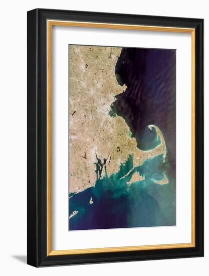 NASA - Cape Cod-null-Framed Art Print