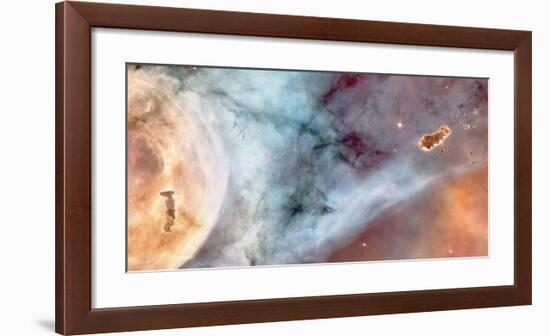 NASA - Carina Nebula-null-Framed Art Print