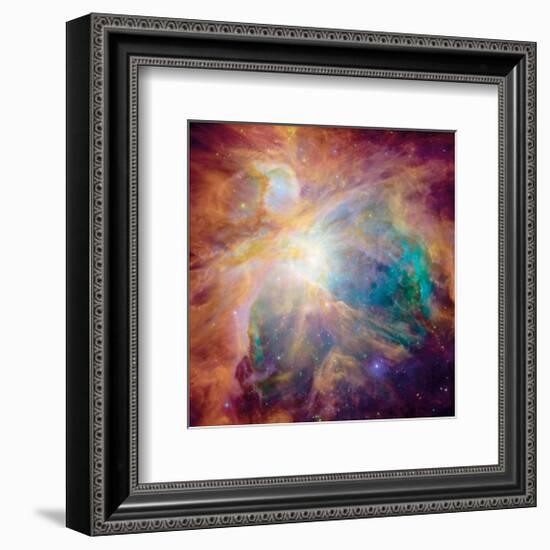 NASA - Chaos in Orion-null-Framed Art Print