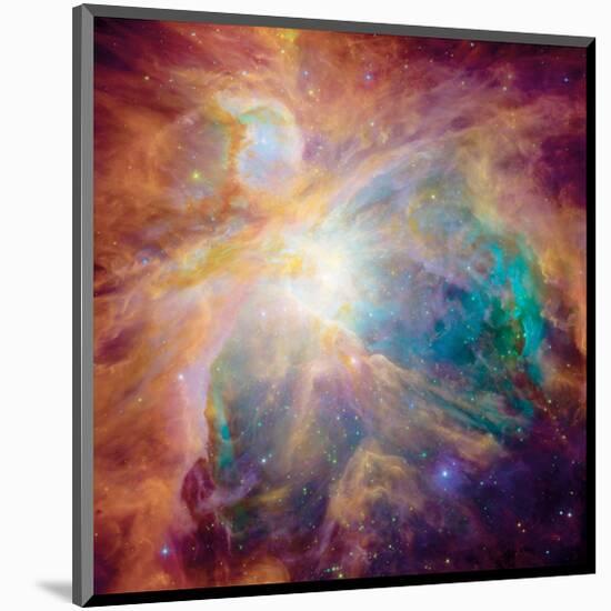 NASA - Chaos in Orion-null-Mounted Art Print