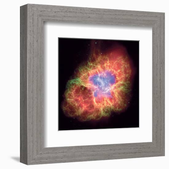 NASA - Crab Nebula - Dead Star-null-Framed Premium Giclee Print