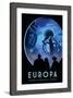 NASA/JPL: Visions Of The Future - Europa-null-Framed Art Print