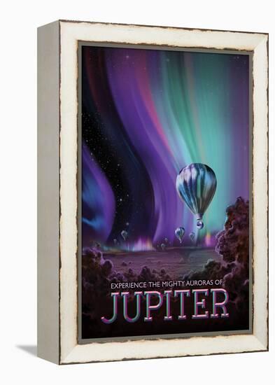 NASA/JPL: Visions Of The Future - Jupiter-null-Framed Stretched Canvas