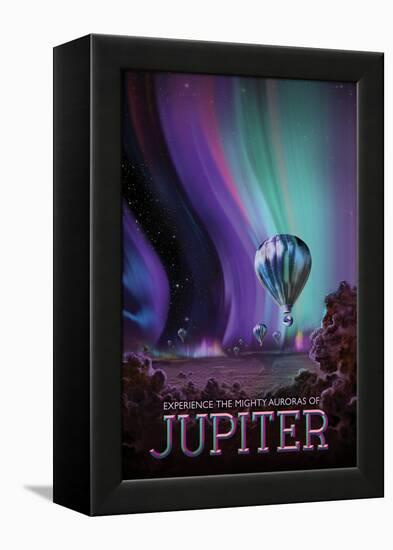 NASA/JPL: Visions Of The Future - Jupiter-null-Framed Stretched Canvas