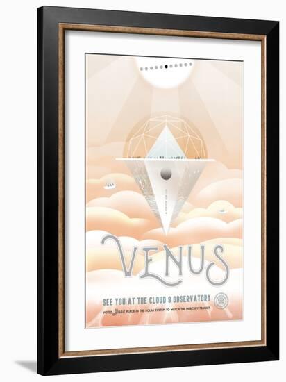 NASA/JPL: Visions Of The Future - Venus-null-Framed Art Print