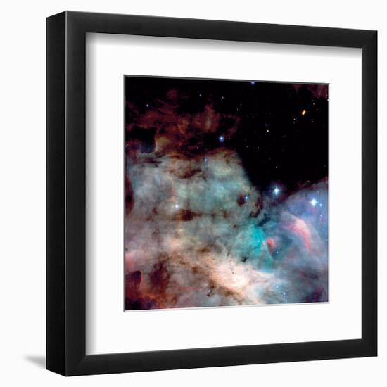 NASA - M17 The Omega Nebula-null-Framed Premium Giclee Print