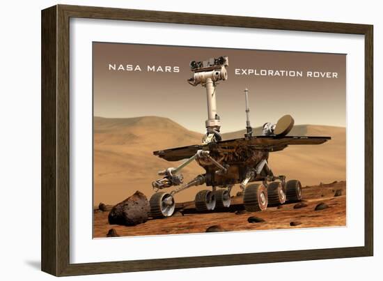 NASA Mars Exploration Rover Sprit Opportunity Photo-null-Framed Art Print