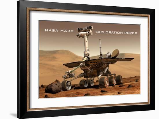 NASA Mars Exploration Rover Sprit Opportunity Photo-null-Framed Art Print