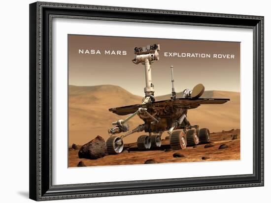 NASA Mars Exploration Rover Sprit Opportunity Photo-null-Framed Art Print