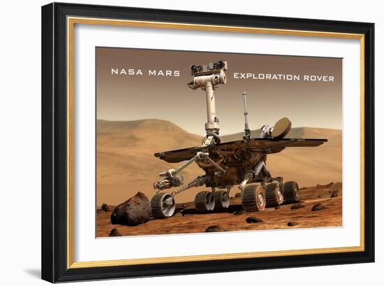 NASA Mars Exploration Rover Sprit Opportunity Photo-null-Framed Art Print