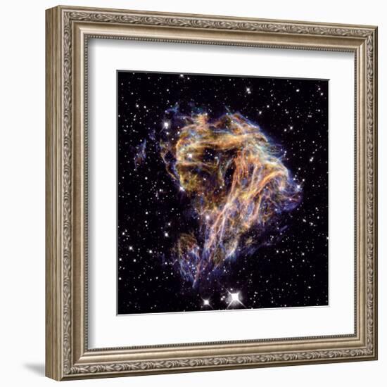 NASA - N 49 Celestial Fireworks-null-Framed Premium Giclee Print