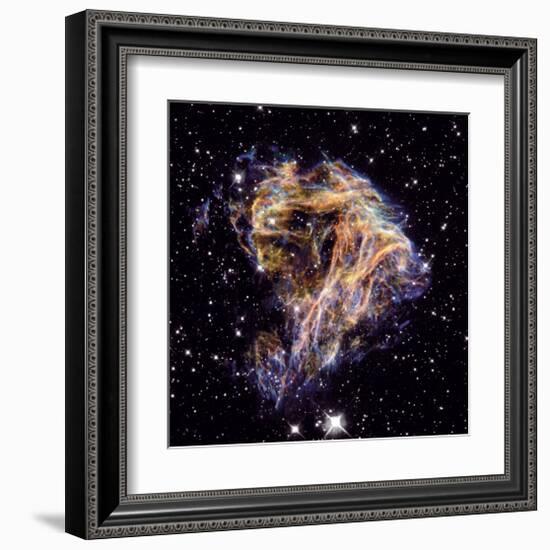 NASA - N 49 Celestial Fireworks-null-Framed Premium Giclee Print