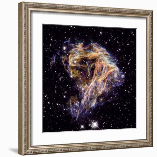 NASA - N 49 Celestial Fireworks-null-Framed Premium Giclee Print