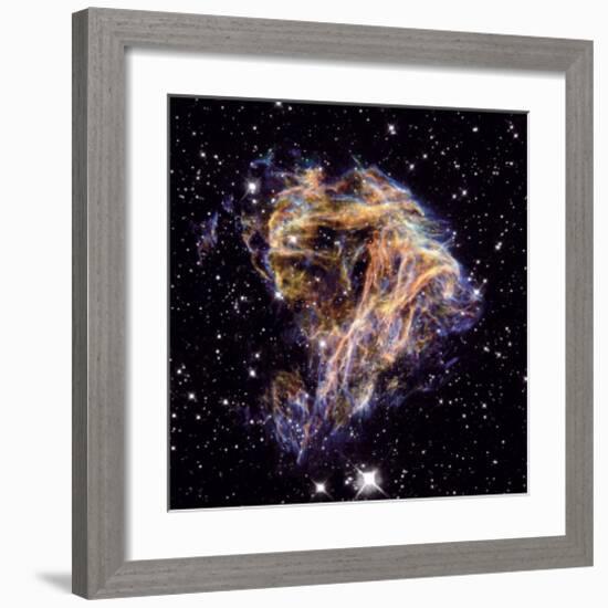 NASA - N 49 Celestial Fireworks-null-Framed Premium Giclee Print