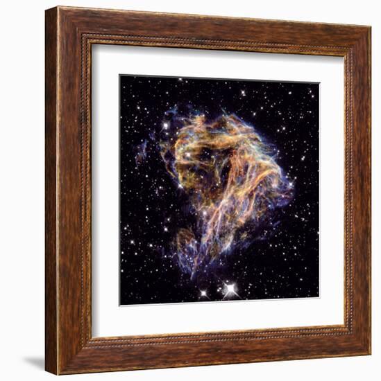 NASA - N 49 Celestial Fireworks-null-Framed Art Print