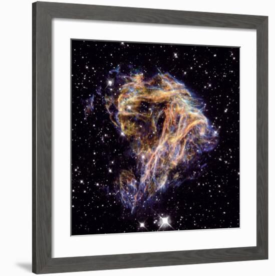 NASA - N 49 Celestial Fireworks-null-Framed Art Print