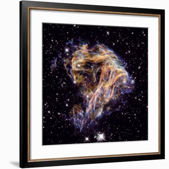 NASA - N 49 Celestial Fireworks-null-Framed Art Print