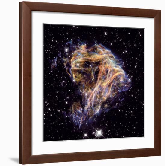 NASA - N 49 Celestial Fireworks-null-Framed Art Print