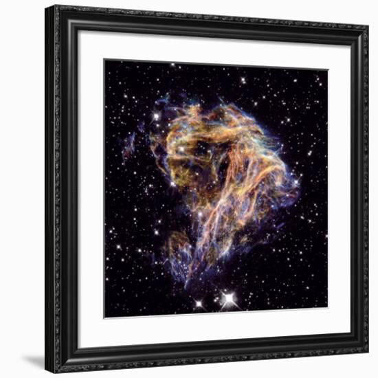 NASA - N 49 Celestial Fireworks-null-Framed Art Print