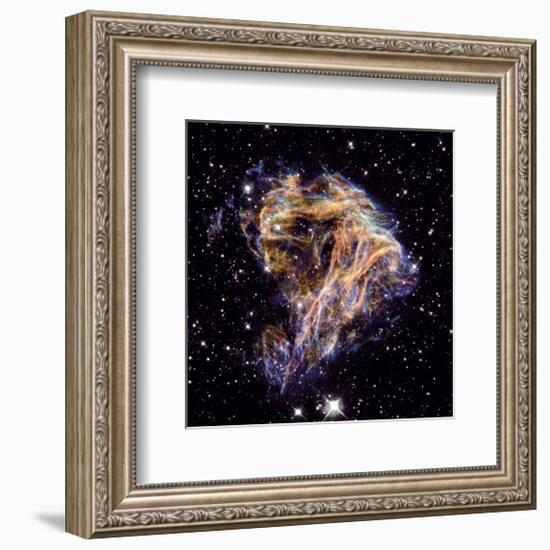 NASA - N 49 Celestial Fireworks-null-Framed Art Print