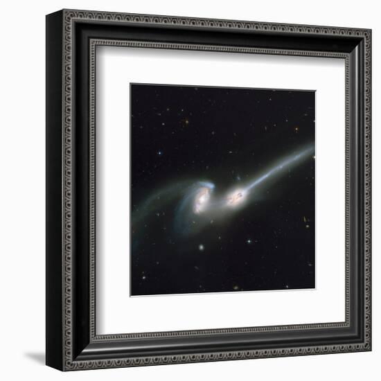 NASA - NGC 4676 Colliding Galaxies-null-Framed Premium Giclee Print