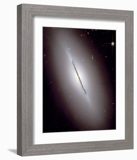 NASA - NGC 5866-null-Framed Art Print