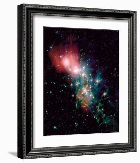 NASA - NGC1333 Chaotic Star Birth-null-Framed Art Print