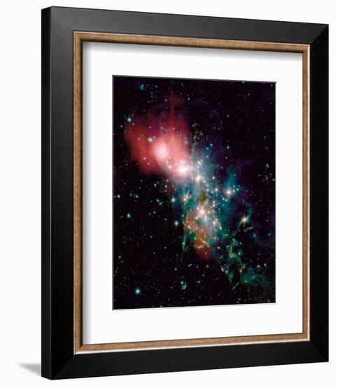 NASA - NGC1333 Chaotic Star Birth-null-Framed Art Print