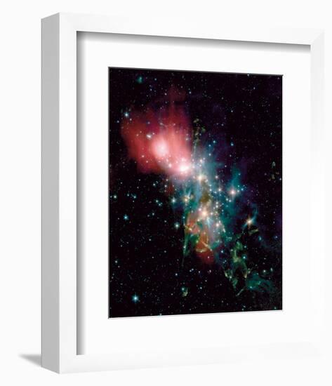 NASA - NGC1333 Chaotic Star Birth-null-Framed Art Print