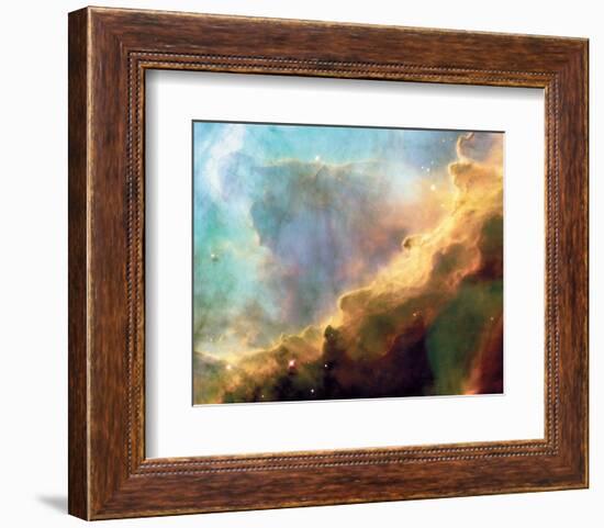 NASA - Perfect Storm Swan Nebula M17-null-Framed Premium Giclee Print