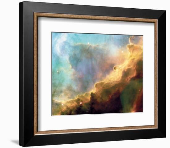 NASA - Perfect Storm Swan Nebula M17-null-Framed Premium Giclee Print