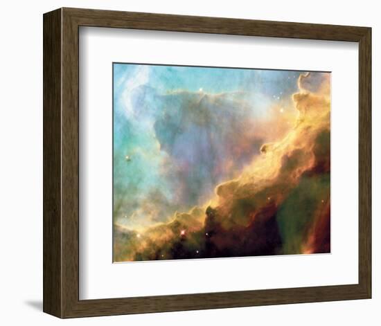 NASA - Perfect Storm Swan Nebula M17-null-Framed Premium Giclee Print