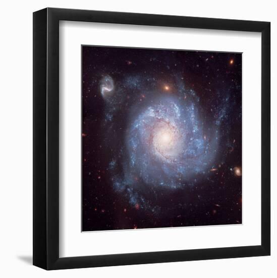 NASA - Pinwheel-Shaped Galaxy-null-Framed Art Print