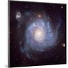 NASA - Pinwheel-Shaped Galaxy-null-Mounted Art Print