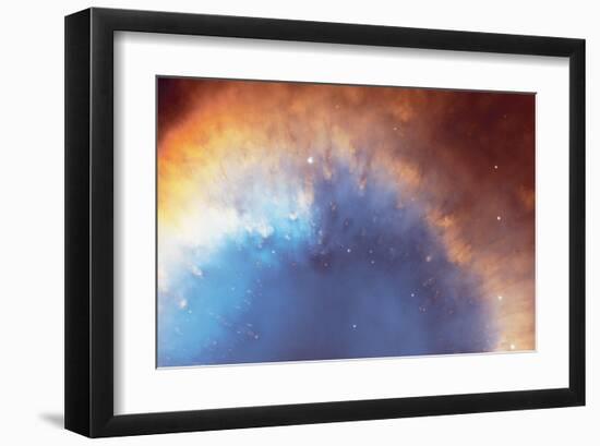 NASA - Rim of the Helix Nebula-null-Framed Art Print