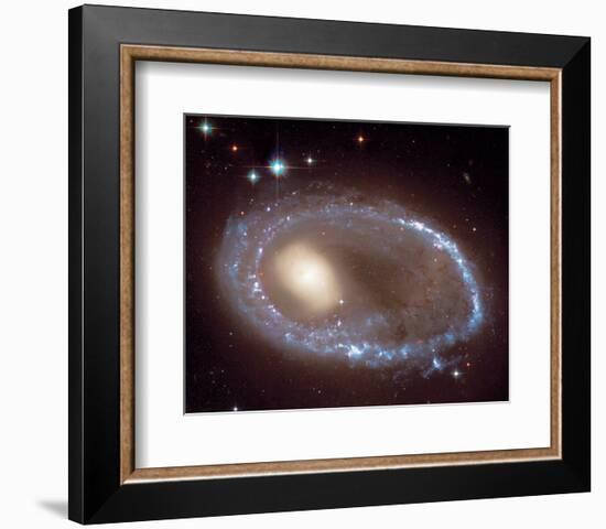 NASA - Ring Nucleus of Galaxy AM 0644-741-null-Framed Premium Giclee Print