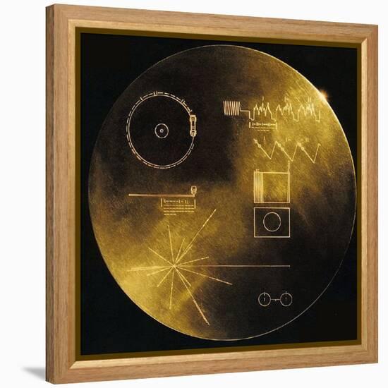 NASA's Voyager 1 and 2 Spacecraft Were Launched in the 1977 and Still Functioning, Now 14 and 11-null-Framed Stretched Canvas