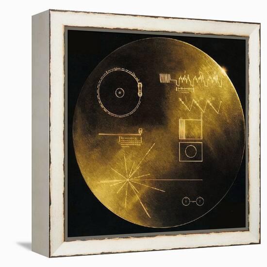 NASA's Voyager 1 and 2 Spacecraft Were Launched in the 1977 and Still Functioning, Now 14 and 11-null-Framed Stretched Canvas