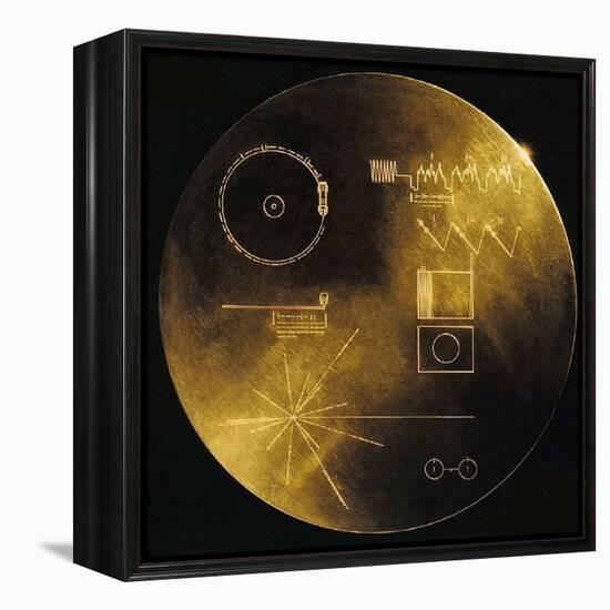 NASA's Voyager 1 and 2 Spacecraft Were Launched in the 1977 and Still Functioning, Now 14 and 11-null-Framed Stretched Canvas