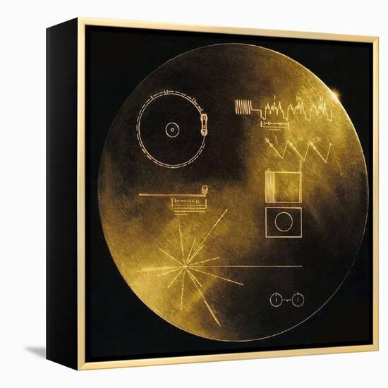 NASA's Voyager 1 and 2 Spacecraft Were Launched in the 1977 and Still Functioning, Now 14 and 11-null-Framed Stretched Canvas