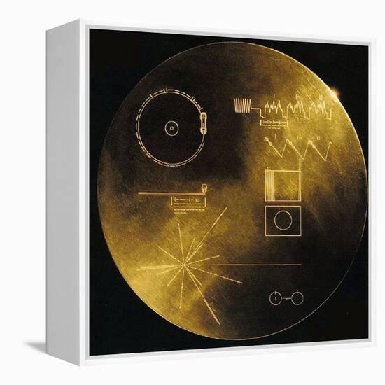 NASA's Voyager 1 and 2 Spacecraft Were Launched in the 1977 and Still Functioning, Now 14 and 11-null-Framed Stretched Canvas