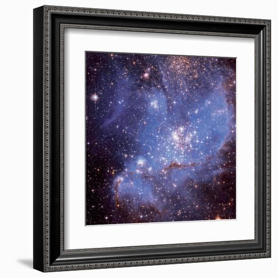 NASA - Small Magellanic Cloud-null-Framed Art Print