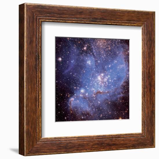 NASA - Small Magellanic Cloud-null-Framed Art Print