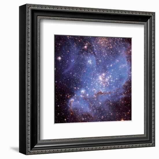 NASA - Small Magellanic Cloud-null-Framed Art Print