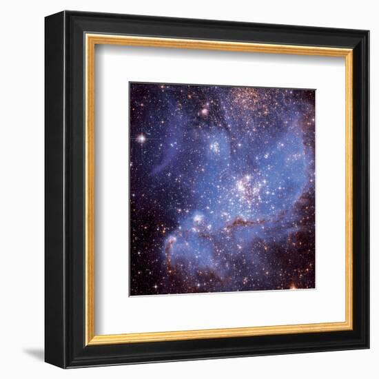 NASA - Small Magellanic Cloud-null-Framed Art Print