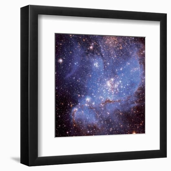 NASA - Small Magellanic Cloud-null-Framed Art Print