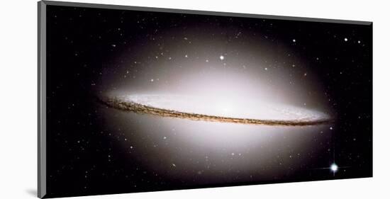 NASA - Sombrero Galaxy M104-null-Mounted Art Print