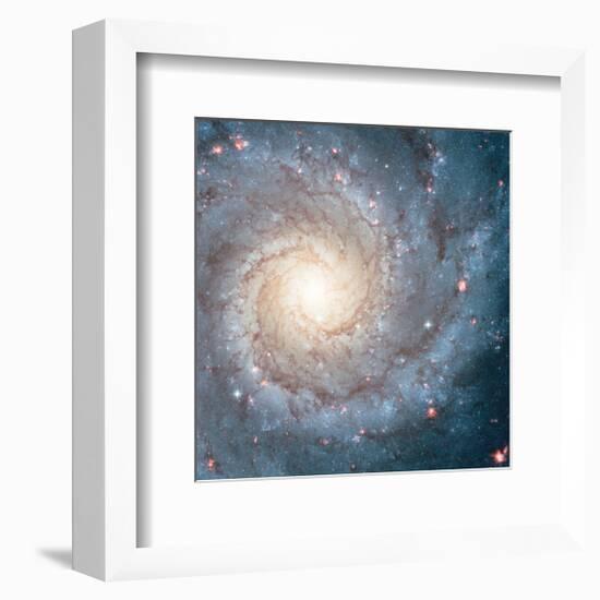 NASA - Spiral Galaxy M74-null-Framed Premium Giclee Print