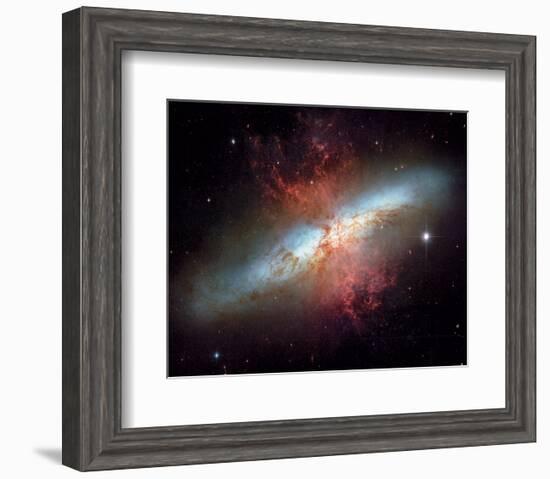 NASA - Starburst Galaxy M82-null-Framed Premium Giclee Print