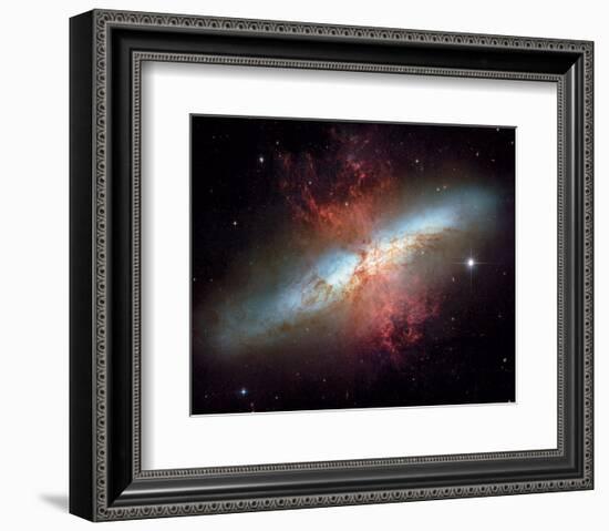 NASA - Starburst Galaxy M82-null-Framed Premium Giclee Print